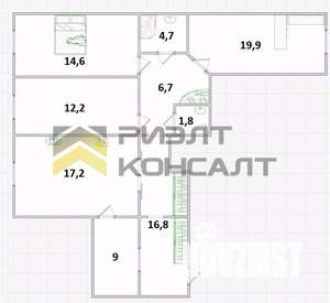 3-к квартира, вторичка, 95м2, 10/11 этаж