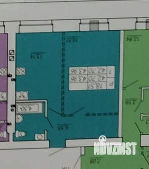 1-к квартира, сданный дом, 43м2, 8/10 этаж