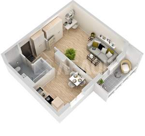 1-к квартира, вторичка, 37м2, 8/10 этаж