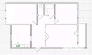 3-к квартира, вторичка, 72м2, 5/5 этаж