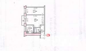 2-к квартира, вторичка, 45м2, 5/5 этаж