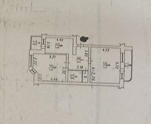 2-к квартира, вторичка, 80м2, 2/6 этаж