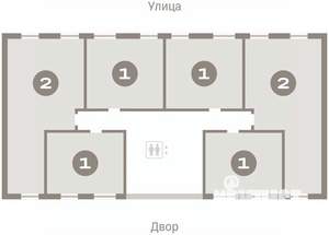 2-к квартира, вторичка, 68м2, 4/17 этаж