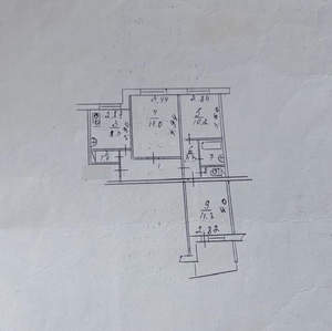 3-к квартира, вторичка, 63м2, 8/9 этаж