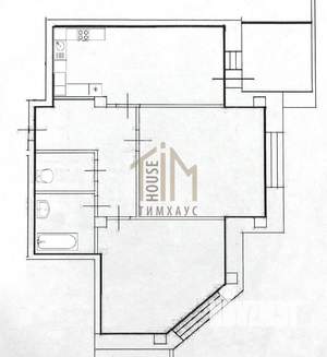 2-к квартира, вторичка, 68м2, 1/16 этаж