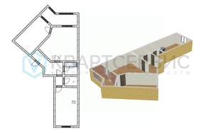 2-к квартира, вторичка, 79м2, 11/12 этаж