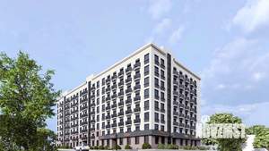 1-к квартира, строящийся дом, 25м2, 2/8 этаж