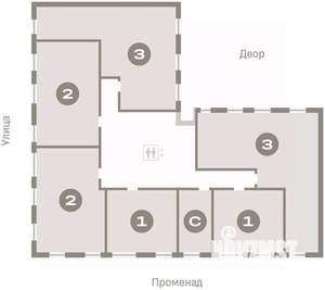 3-к квартира, вторичка, 96м2, 4/8 этаж