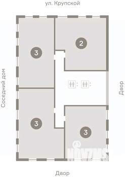 3-к квартира, вторичка, 94м2, 3/14 этаж