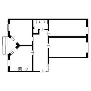3-к квартира, вторичка, 90м2, 4/10 этаж