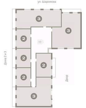 3-к квартира, вторичка, 103м2, 8/9 этаж
