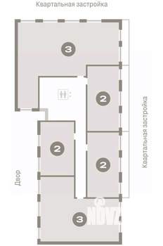 3-к квартира, вторичка, 103м2, 8/9 этаж
