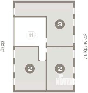 3-к квартира, вторичка, 92м2, 7/8 этаж