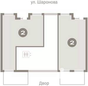 2-к квартира, вторичка, 109м2, 1/17 этаж