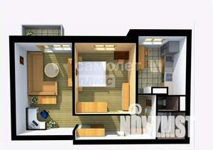 2-к квартира, вторичка, 43м2, 2/9 этаж