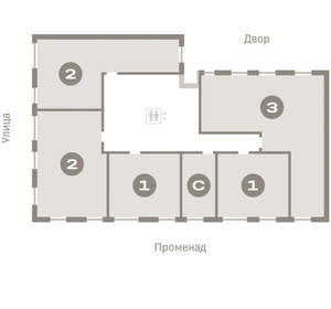 2-к квартира, вторичка, 63м2, 2/9 этаж
