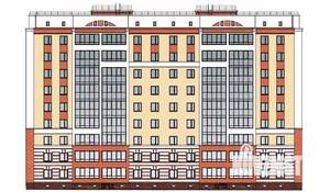 1-к квартира, строящийся дом, 43м2, 6/16 этаж