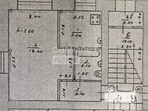 1-к квартира, вторичка, 30м2, 1/5 этаж