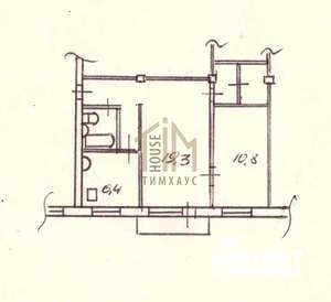 2-к квартира, вторичка, 46м2, 3/5 этаж