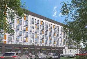 1-к квартира, строящийся дом, 34м2, 8/8 этаж