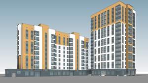 1-к квартира, вторичка, 41м2, 7/17 этаж