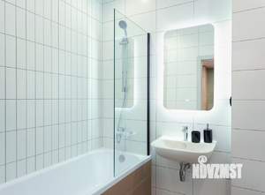 1-к квартира, строящийся дом, 34м2, 19/21 этаж