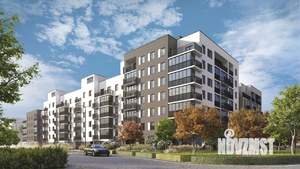 1-к квартира, строящийся дом, 43м2, 5/7 этаж