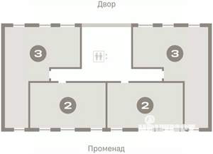 3-к квартира, вторичка, 127м2, 7/17 этаж