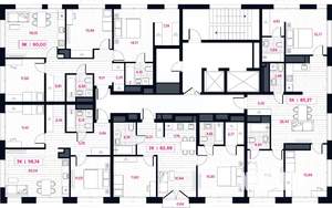 1-к квартира, вторичка, 41м2, 12/15 этаж