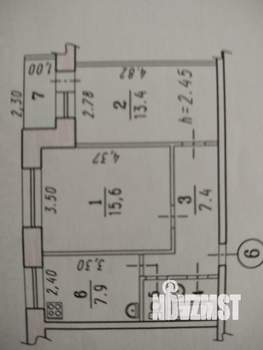 2-к квартира, вторичка, 48м2, 2/9 этаж