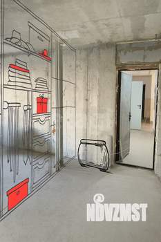 2-к квартира, вторичка, 56м2, 1/10 этаж