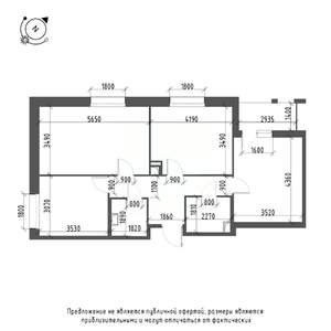 3-к квартира, вторичка, 79м2, 1/9 этаж