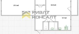 2-к квартира, вторичка, 48м2, 3/5 этаж