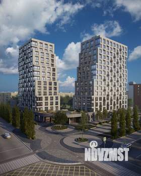 1-к квартира, строящийся дом, 41м2, 13/15 этаж