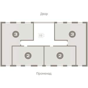 3-к квартира, вторичка, 128м2, 7/9 этаж