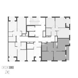 2-к квартира, вторичка, 57м2, 8/11 этаж