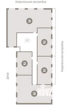 3-к квартира, вторичка, 103м2, 8/9 этаж