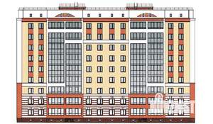 1-к квартира, строящийся дом, 40м2, 12/16 этаж