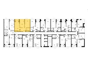 2-к квартира, вторичка, 55м2, 21/21 этаж