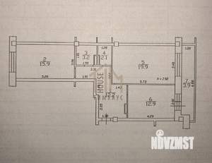 2-к квартира, вторичка, 70м2, 7/9 этаж