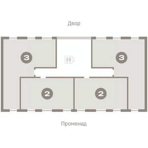 3-к квартира, вторичка, 128м2, 7/9 этаж