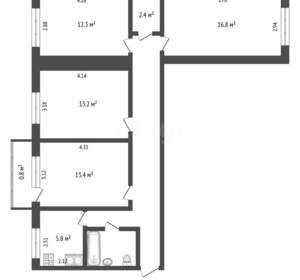 4-к квартира, вторичка, 82м2, 3/5 этаж