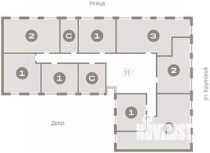 3-к квартира, вторичка, 87м2, 5/17 этаж