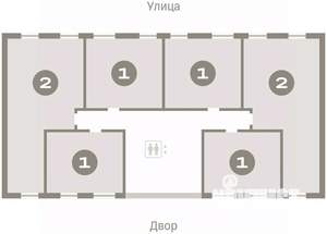 1-к квартира, вторичка, 42м2, 4/17 этаж