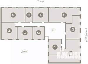 3-к квартира, вторичка, 87м2, 4/17 этаж