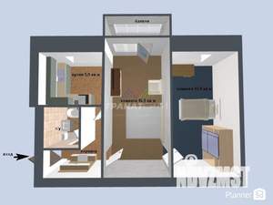 2-к квартира, вторичка, 43м2, 4/5 этаж