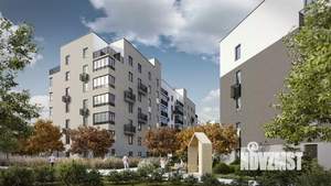 1-к квартира, строящийся дом, 46м2, 5/7 этаж