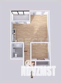 1-к квартира, вторичка, 48м2, 8/16 этаж