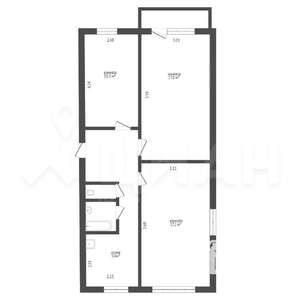 3-к квартира, вторичка, 63м2, 7/9 этаж