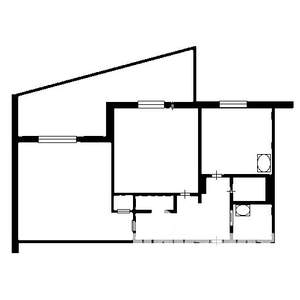 2-к квартира, вторичка, 51м2, 9/9 этаж